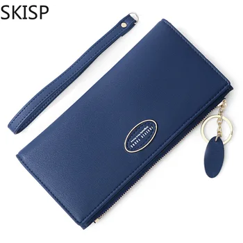 

2019 Wallet Women Long Cute Wallet Leather Women Wallets Zipper Portefeuille Female Card Holder Phone Purse Clutch Cartera Mujer