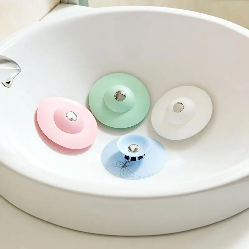 

Drain Plug Bathroom Accessories Products Shower Filter Basin Hair Drain Catcher Water Stopper Kitchen Sink Strainer