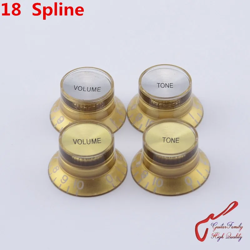 

1 Piece GuitarFamily Electric Guitar Tone Volume Hat Control Knob ( 18 Splines ) ( #0064 ) MADE IN KOREA
