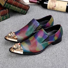 Großhandel club shoes men Gallery Billig kaufen club shoes Ntparker Italienische Marke Designer Schuhe Spitz Künstler