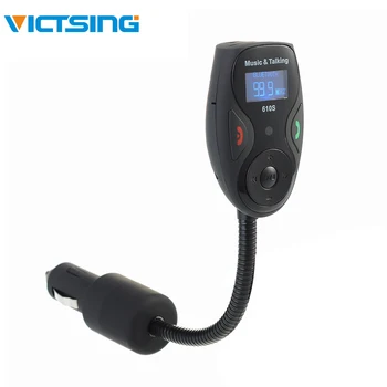 

VicTsing Car Kit Hands-free Stereo Bluetooth FM Transmitter Modulator MP3 Player DC 12V- 24V Auto Music Player FM Transmitter