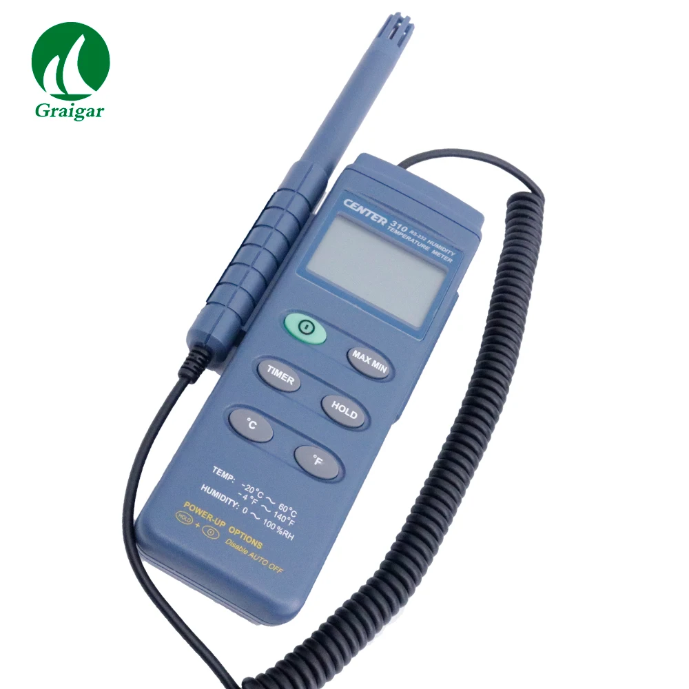 

Digital Interface Humidity Temperature Tester CENTER-310 Humidity Range:0~100%RH