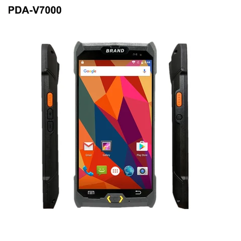 Tela de Toque Scanner de Dados Leitor de Código de Barras sem Fio Grande Handheld Terminal 1d – 2d Bluetooth Wi-fi Gps Coletor Pda 4g Pos