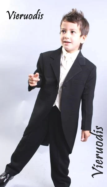 

Vieruodis Elegant 2019 new style Little boy tuxedo suit 3 piece set custom made
