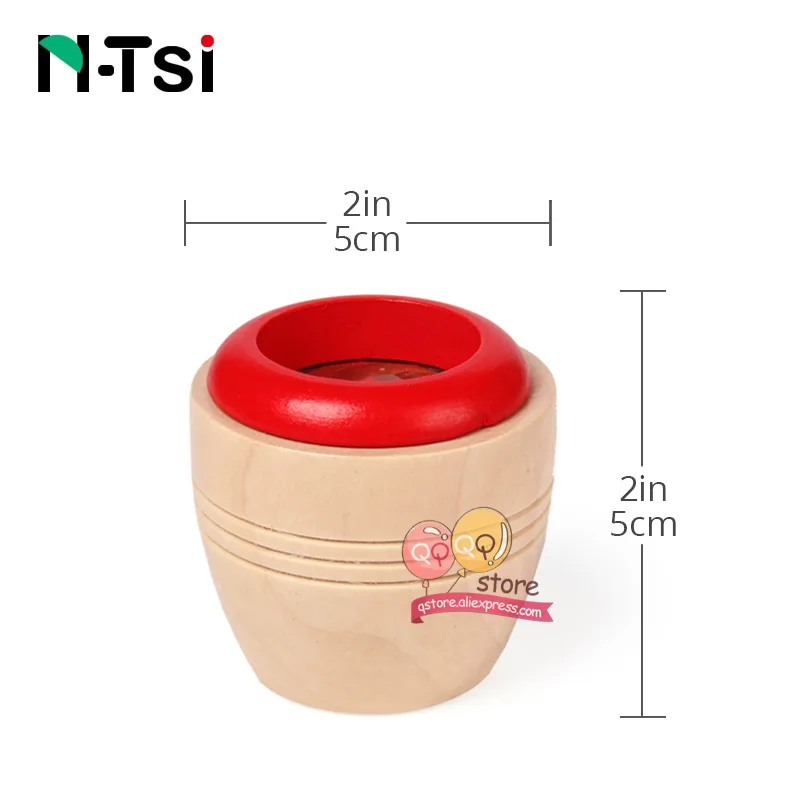 N-Tsi волшебные деревянные калейдоскопы забавные игрушки для детей Детский подарок дошкольник призма для раннего обучения по системе Монтессори образовательная головоломка