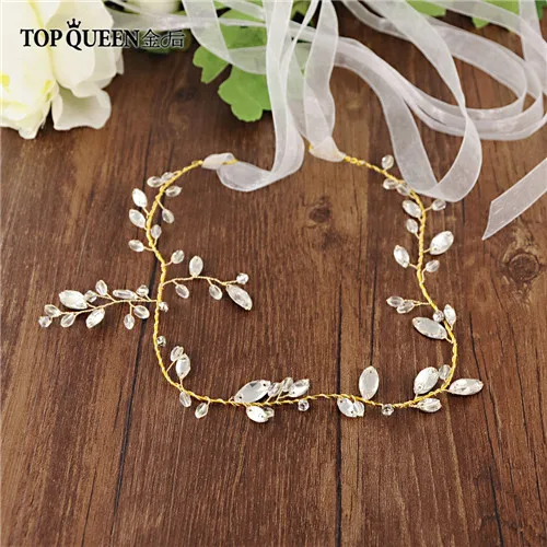 TOPQUEEN SH107 свадебные ленты с сплава свадебный пояс для женщин Свадебные аксессуары тонкие ремни для ночного платья золотой пояс - Цвет: Off-white organza