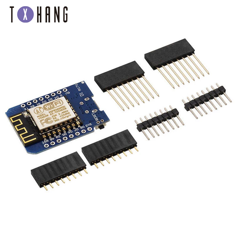 ESP8266 ESP-12 ESP12 WeMos D1 Мини-модуль Wemos D1 Мини WiFi макетная плата Micro USB 3,3 В на основе ESP-8266EX 11 цифровых контактов