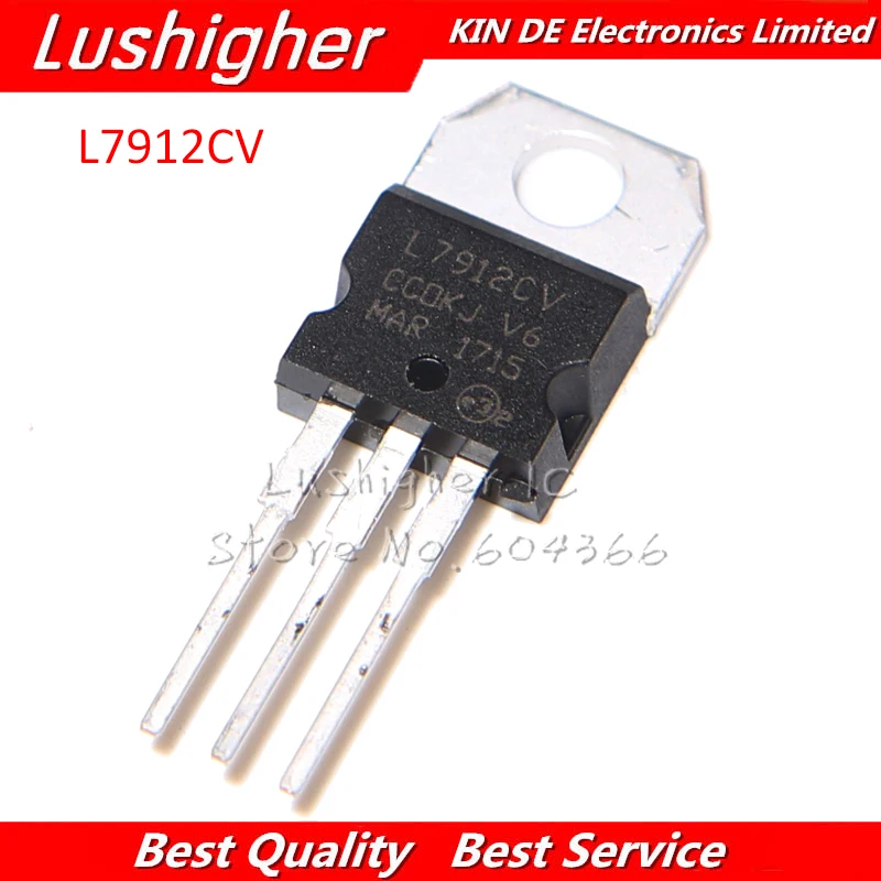 

10PCS L7912CV TO220 L7912 TO-220 7912 LM7912 MC7912 new original free shipping
