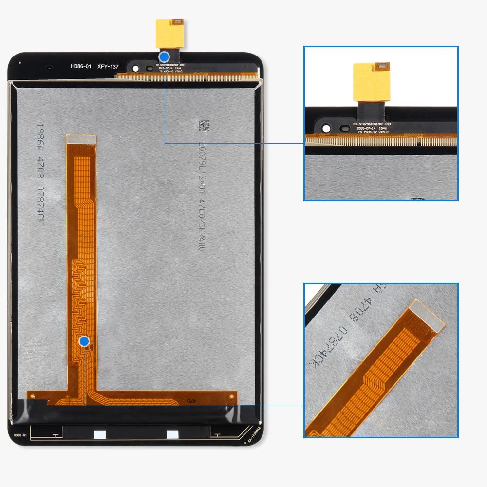 Новый ЖК дисплей Srjtek для Xiaomi Mi Pad 2 Mipad 7 9 дюйма черный матричный сенсорный экран