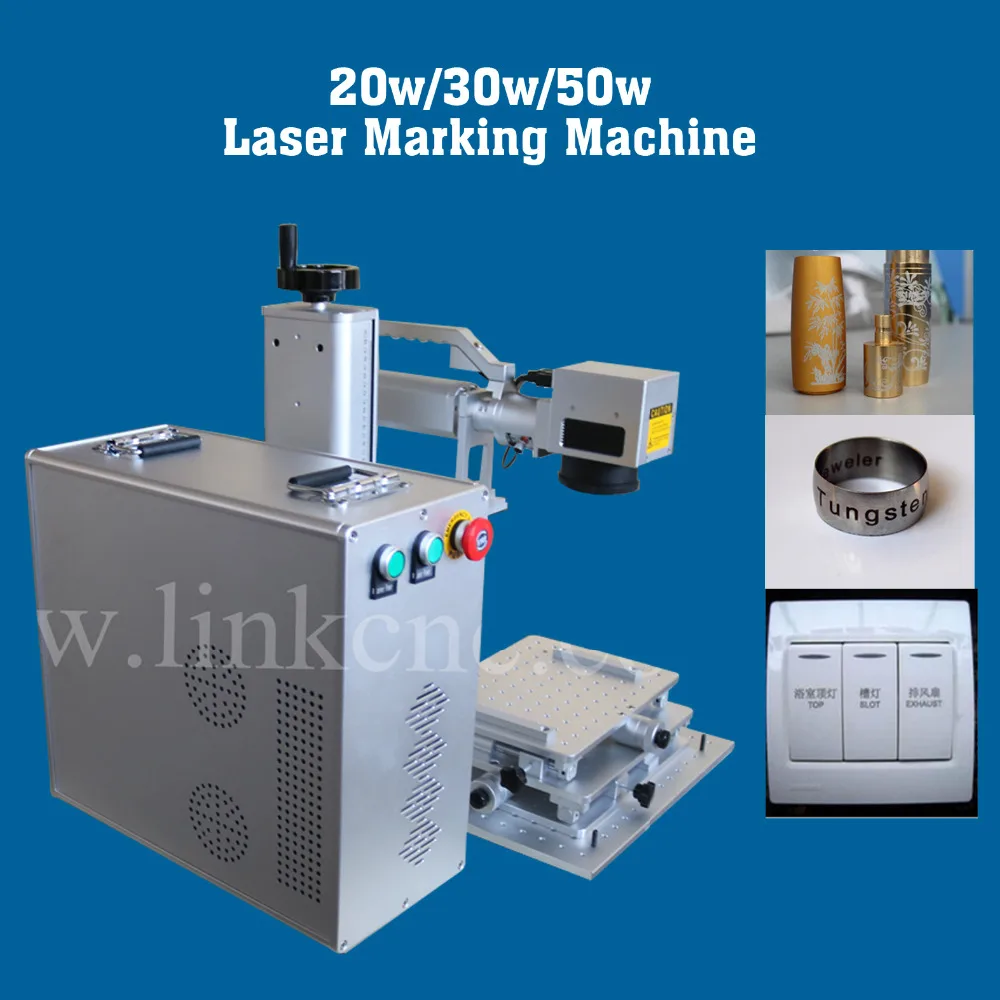 

New model 20w pcb plastic laser marking machine ring laser marking machine