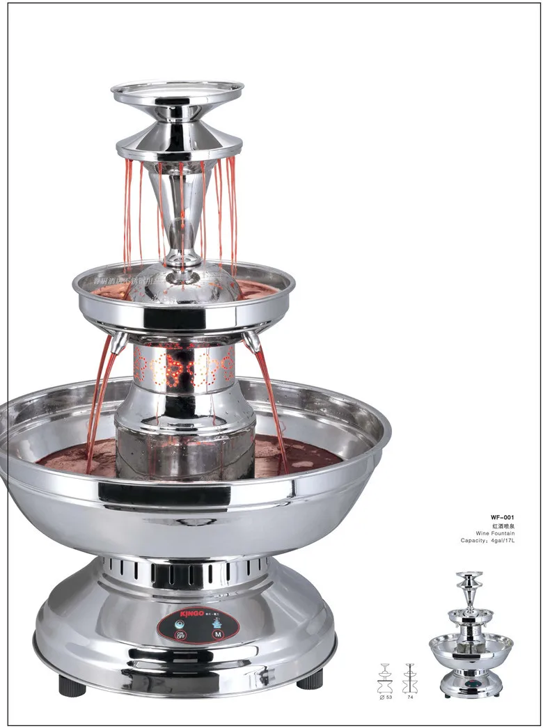 Stainless steel Wine fountain / cocktail fountain / Juice Fountain dans