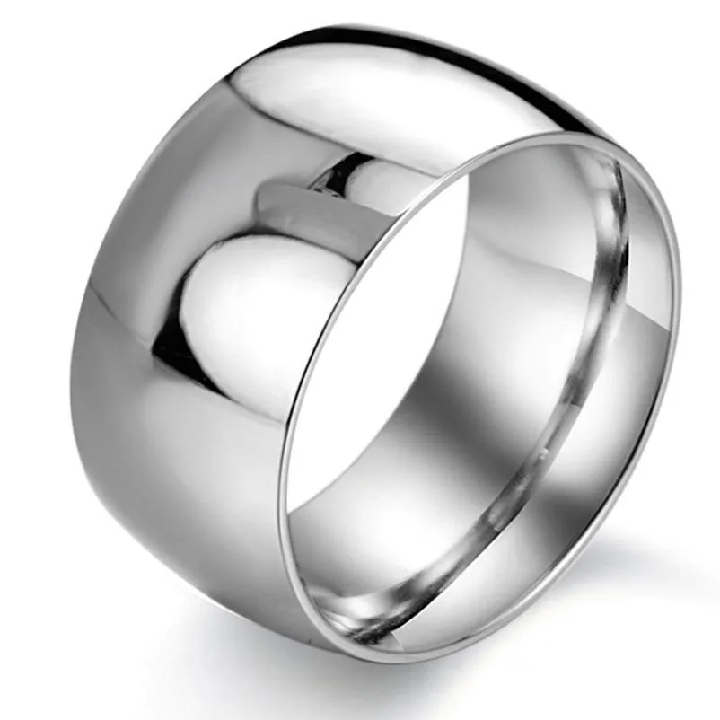 Buy Fashion Stainless Steel Ring Full Size Free