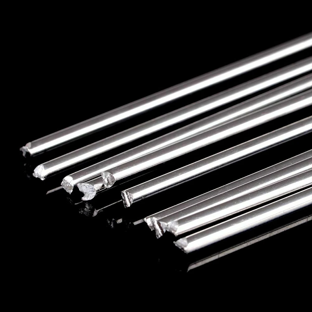 

10 Pcs Easy Melt Welding Rods 1.6mmx45cm Low Temperature No Need Solder Powder AI88