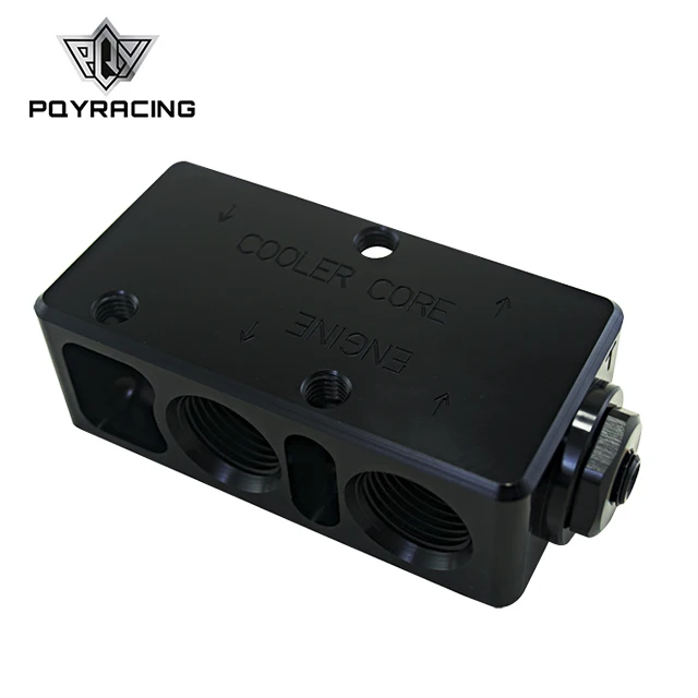 

PQY - Oil Filter Sandwich Adaptor High quality Oil filter remote block with thermostat 1xAN8 4xAN10 ORB FEMALE PQY6748