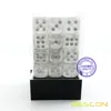 Bescon 12mm 6 Sided Dice 36 in Brick Box, 12mm Six Sided Die (36) Block of Dice, Translucent White with Pips 2