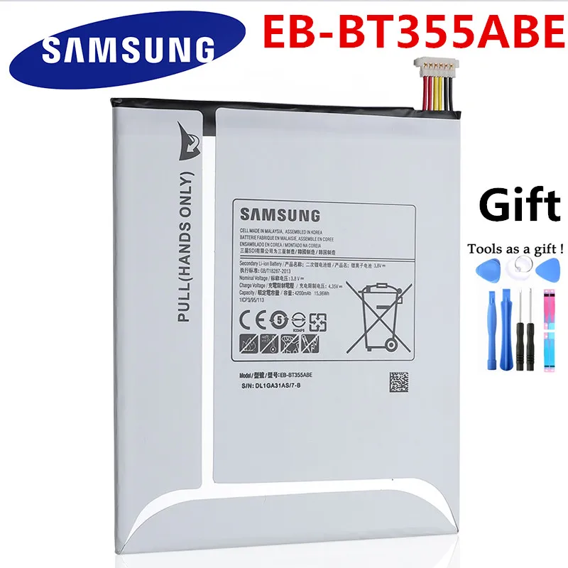 Планшет samsung Аккумулятор для samsung GALAXY Tab A 8,0 T355C EB-BT355ABE GALAXY Tab5 SM-T355 T350 SM-P350 P355C T357W