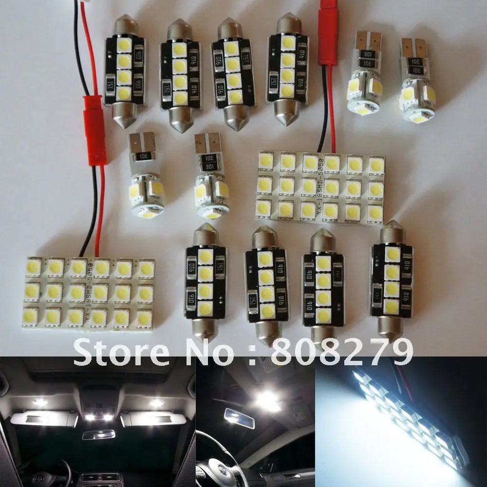 14 pcs LED Interior SMD Lights Kit Error Free For BMW 3 Series E46 Touringin Signal Lamp from