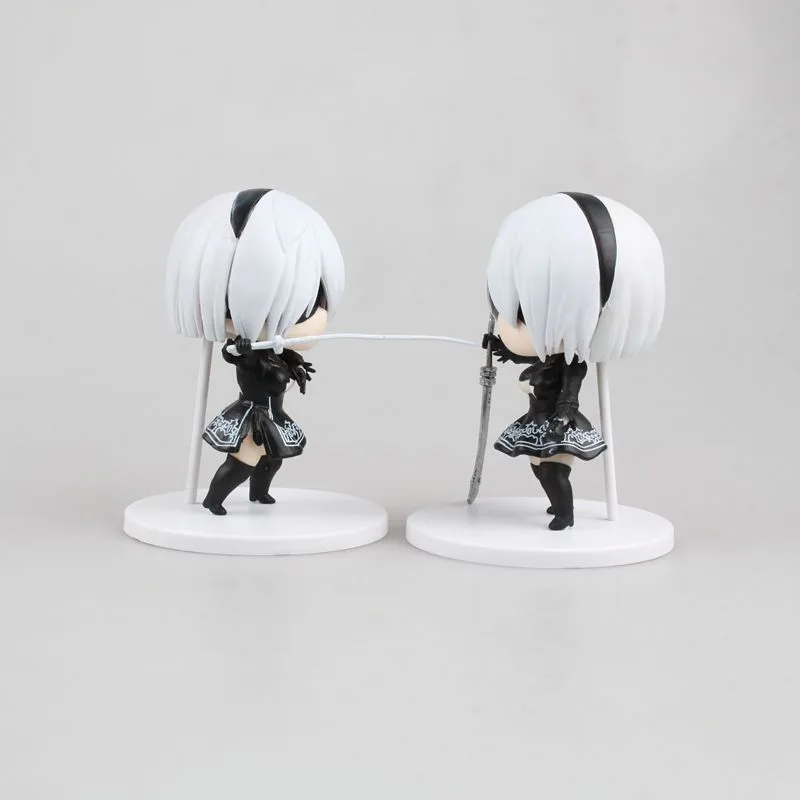 NieR: автоматы 2B YoRHa № 2 Тип B Yorha статическое Искусство ПВХ фигурка Q версия