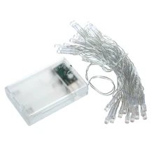 3M 30 Battery Operated Colorful LED String Lights for Homes, Wedding, Birthday, Christmas,Parties, New Year Decoration