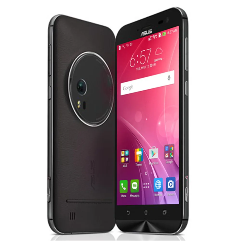 Оригинальный ASUS ZenFone Zoom ZX551ML 4G кожаный чехол Intel Atom Z3580 2 3 ГГц 4 Гб 64 5 дюймов