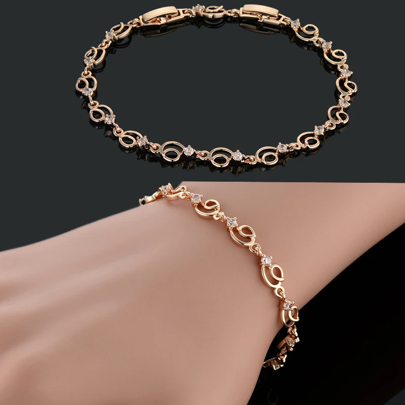girls rose gold bracelet