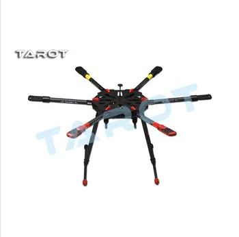 

TAROT X6 ALL Carbon HEXA copter Kit with Electric retractable landing skids set TL6X001