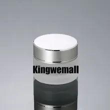 300 шт./лот Емкость 15 г 15 мл матовое стекло крем банка косметическая упаковка EY07