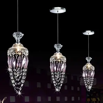 

Led K9 Modern Crystal Chandelier Lighting G4 Led Ac110v-256v Transparent Colorceiling Lamp Loft Style Ceiling Chandelier