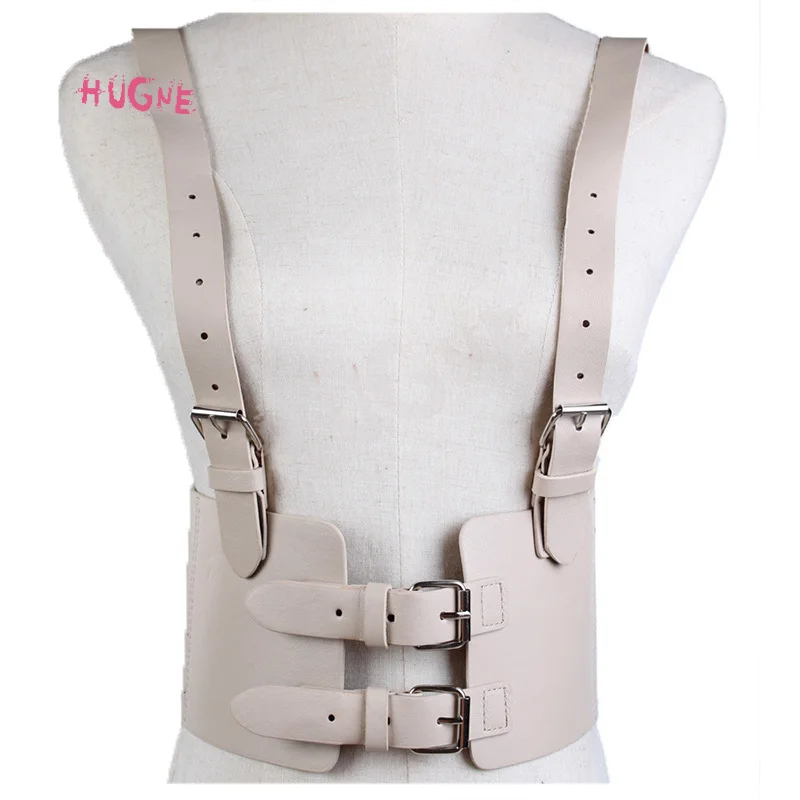 Steampunk-Women-s-Strap-Harness-Vintage-Waist-Cincher-with-Straps-Wide-Corset-Belt(4)