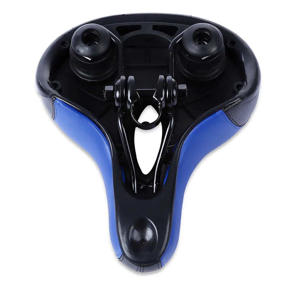Comfort Wide Big Bum Bike Bicycle Gel Cruiser Extra Sporty Soft Pad Saddle Seat Road Mtb Mountain Bike Leather #3O18 (16)