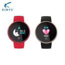 Цветной экран Фитнес браслет для женщин сердечного ритма 24 h напоминание о сообщениях водонепроницаемый смарт-браслет камера лучшие подарки для жены девушки