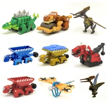 Carro de brinquedo de dinossauro, mini modelos de dinossauro removível para presente de crianças, modelos de brinquedos para mini crianças