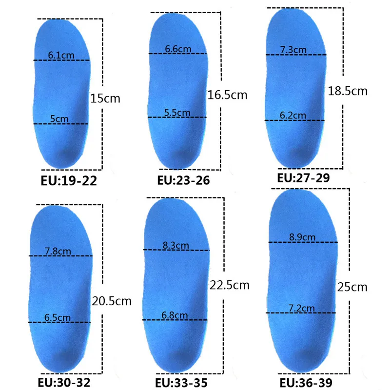 Ортопедические стельки для ног Дышащие Детские стельки Плоскостопие супинатор детские ортопедические подушки Здоровье Уход на ногами стелька