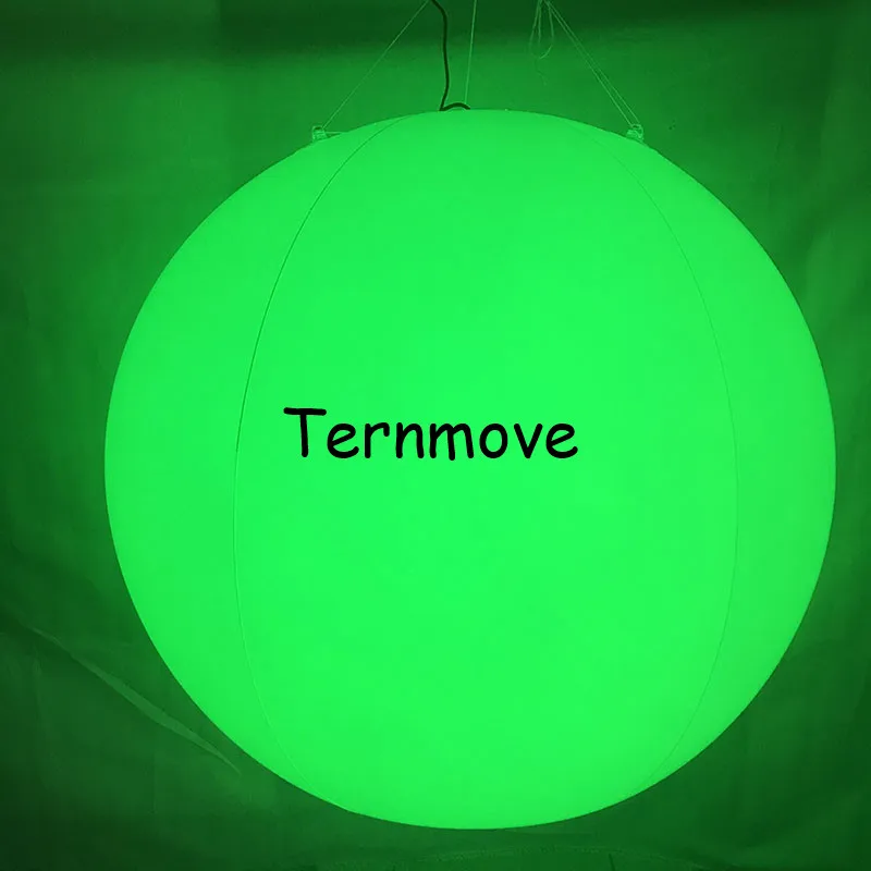 

Inflatable Remote Control Balloon Christmas Decor Rechargeable battery led beach ball for summer water party concert