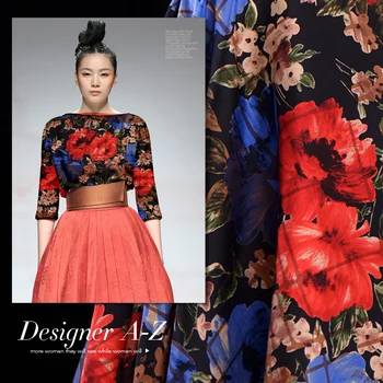 

2016 Promotion Special Offer Patchwork African Wax Prints Fabric Cotton Fabric Doupion - Like Flowers Beautiful Cloth Silk 100%