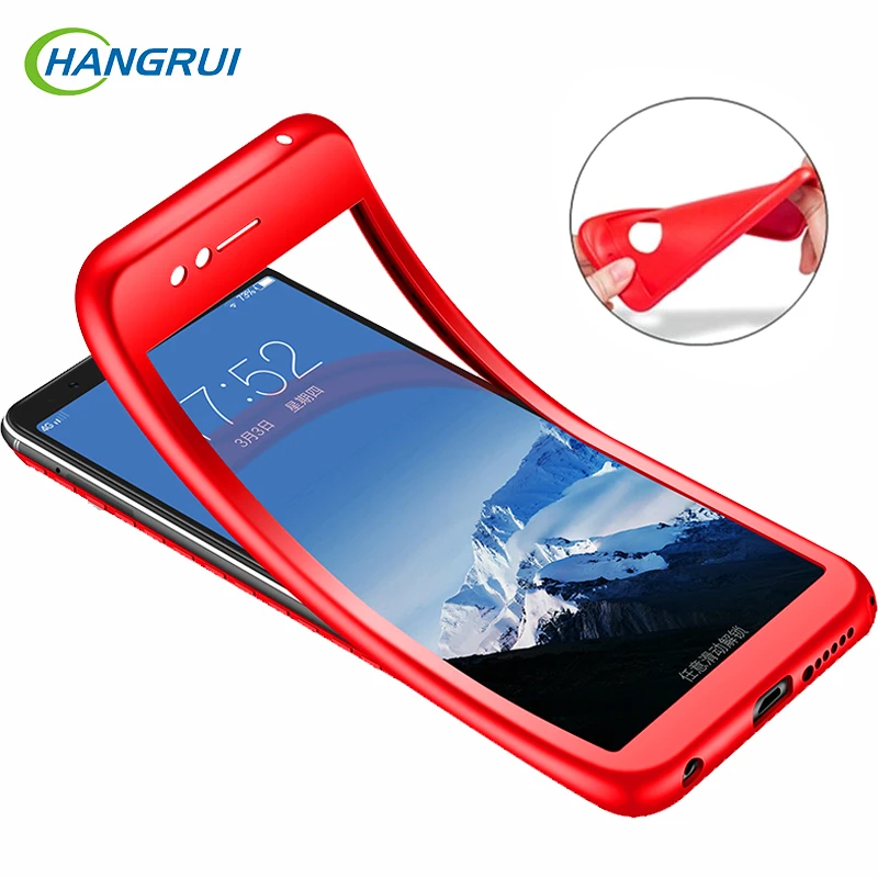 

360 Full Cover Silicone Soft Case for Xiaomi Redmi Note 5 5A 6 Pro Redmi 4X S2 6A 5 Plus for Xiaomi Mi 8 SE 6 A1 A2 Note 3 Case