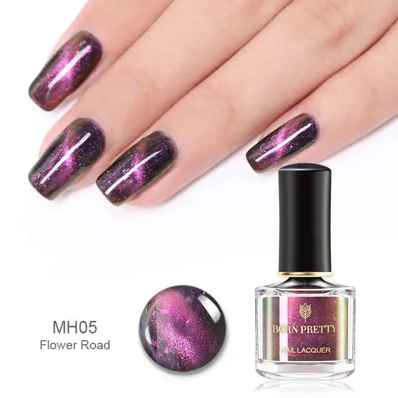 BP-MH05 BORN PRETTY 3D Магнитный Блестящий лак для ногтей 6 мл голографический лак для глаз хамелеона кота - Цвет: BP-MH05