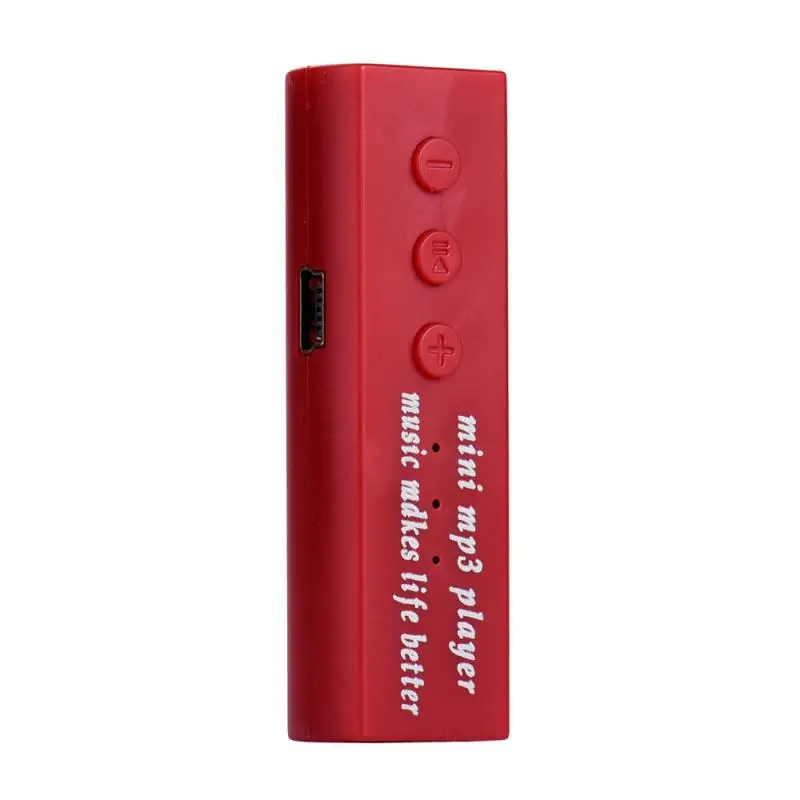 Новый Mini USB клип цифровой Mp3 Музыкальный плеер 2 ГБ 4 ГБ 8 ГБ 16 ГБ Micro SD/TF l0731 #3