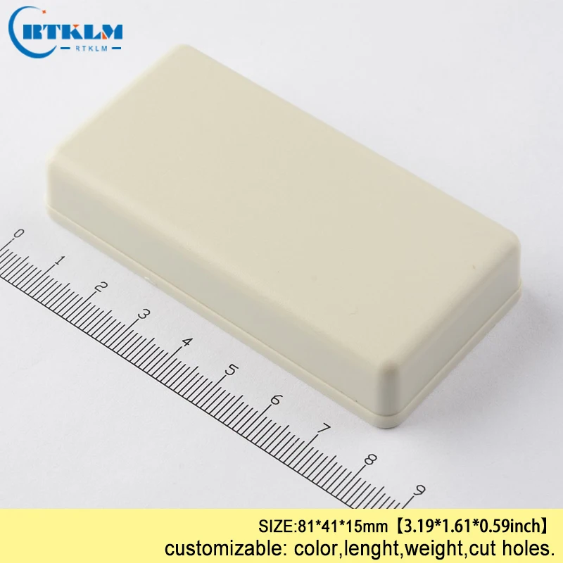 

Abs plastic project case DIY plastic enclosure electrical connector small instrument enclosure electric junction box 81*41*15mm