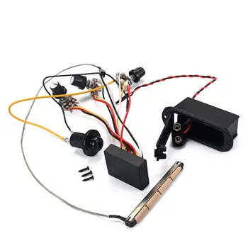 

Guitar Pickup Preamp Active Amplifier Treble and Volume Control For Acoustic Bass Electrical Ukulele