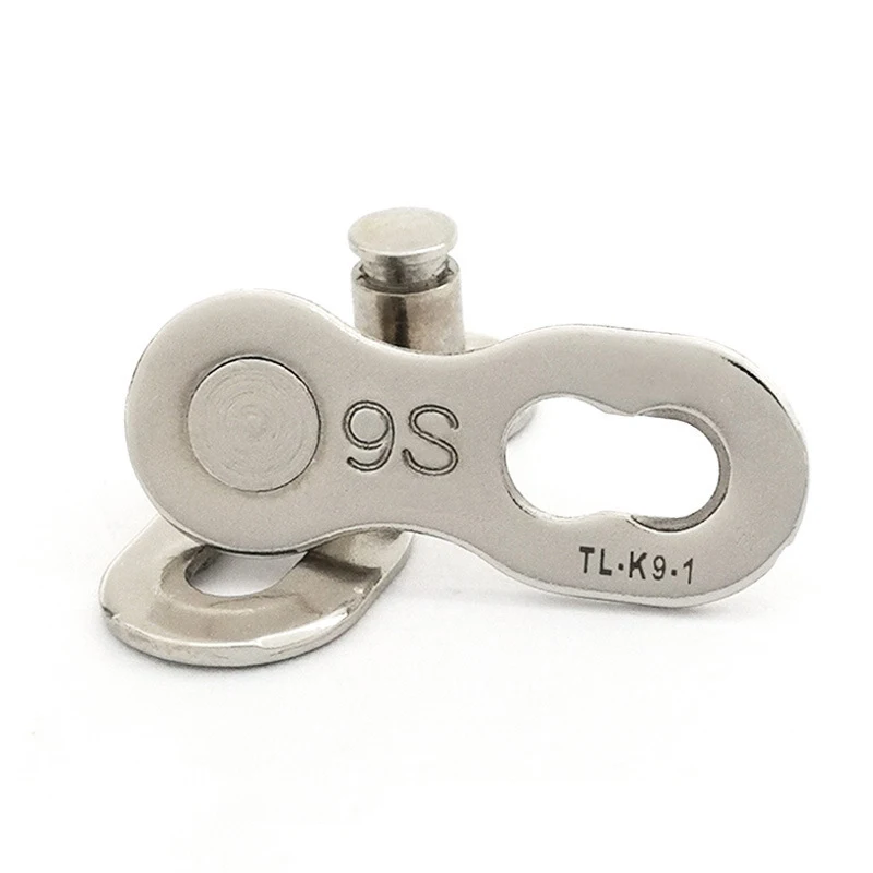 Top 1 Pair Full Plating 6-11S Bicycle Bike Chain Lock Chain Link Join Quick Release repairing Metal bicycle accessories 6