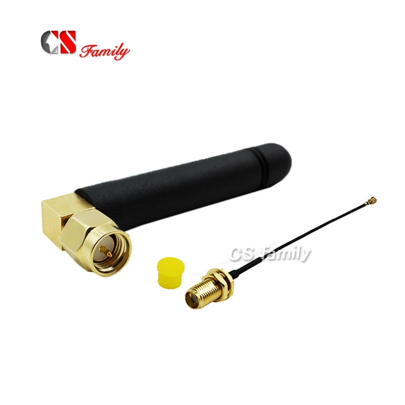 Rubber short 915 mhz antennas from SMA to IPEX with 1pc