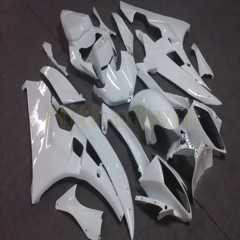 Капот мотоцикла на заказ для Yamaha YZF-R6 06 07 YZF R6 2006 2007 ABS Обтекатель+ Botls+ Синий Пламя литья под давлением