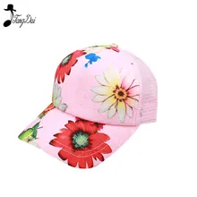 Кепка красивый цветок хлопок бейсбольная кепка женский рюкзак хип-хоп плоская шляпа летние шляпы для женщин бейсбольная кепка s
