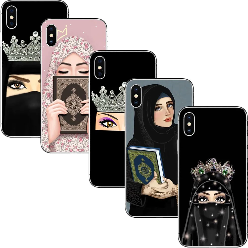 Мусульман Gril/глаза уникальный ПК чехол для телефона iPhone 5 5S SE 6 S Plus 7 8 плюс женщина