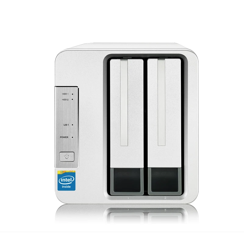 2bay HDD NAS персональная облачная система хранения данных 64bit 2 Гб Память * RJ 45 G Ethernet
