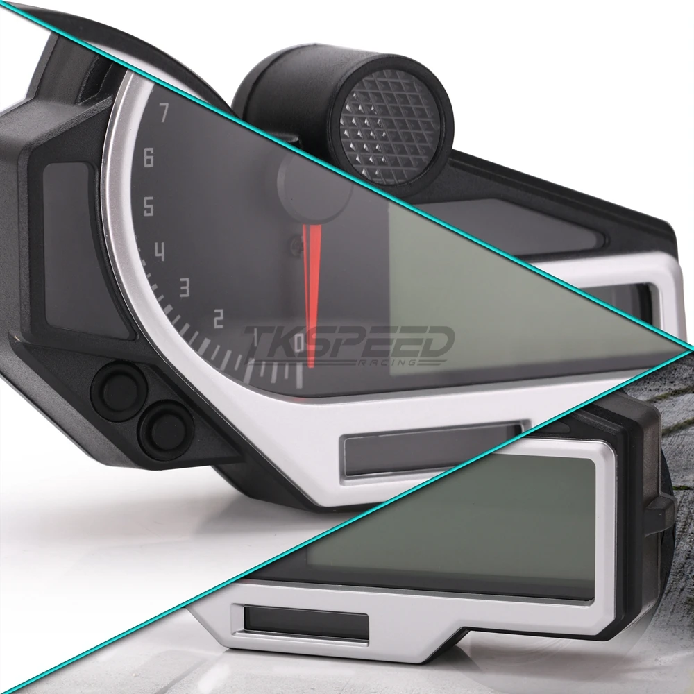 Universal Motorcycle Odometer For 1,2,4 Cylinders Tachometer ATV LCD Digital Speedometer Odometer For BMW KAWASAKI SUZUKI HONDA