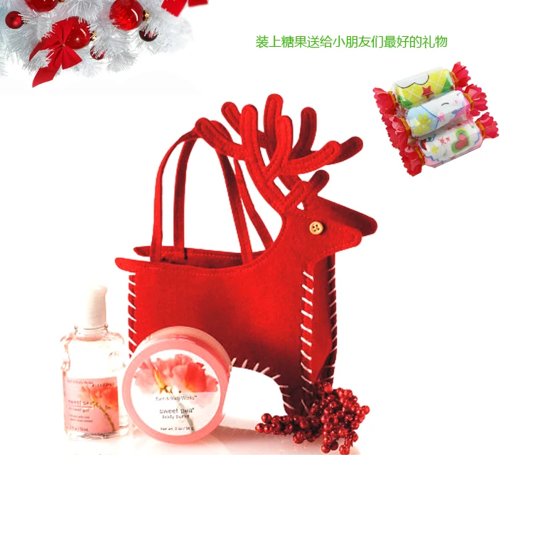 10 pcs christmas reindeer gifts bag deer new year candy 10 pcs christmas reindeer gifts bag deer new year candy