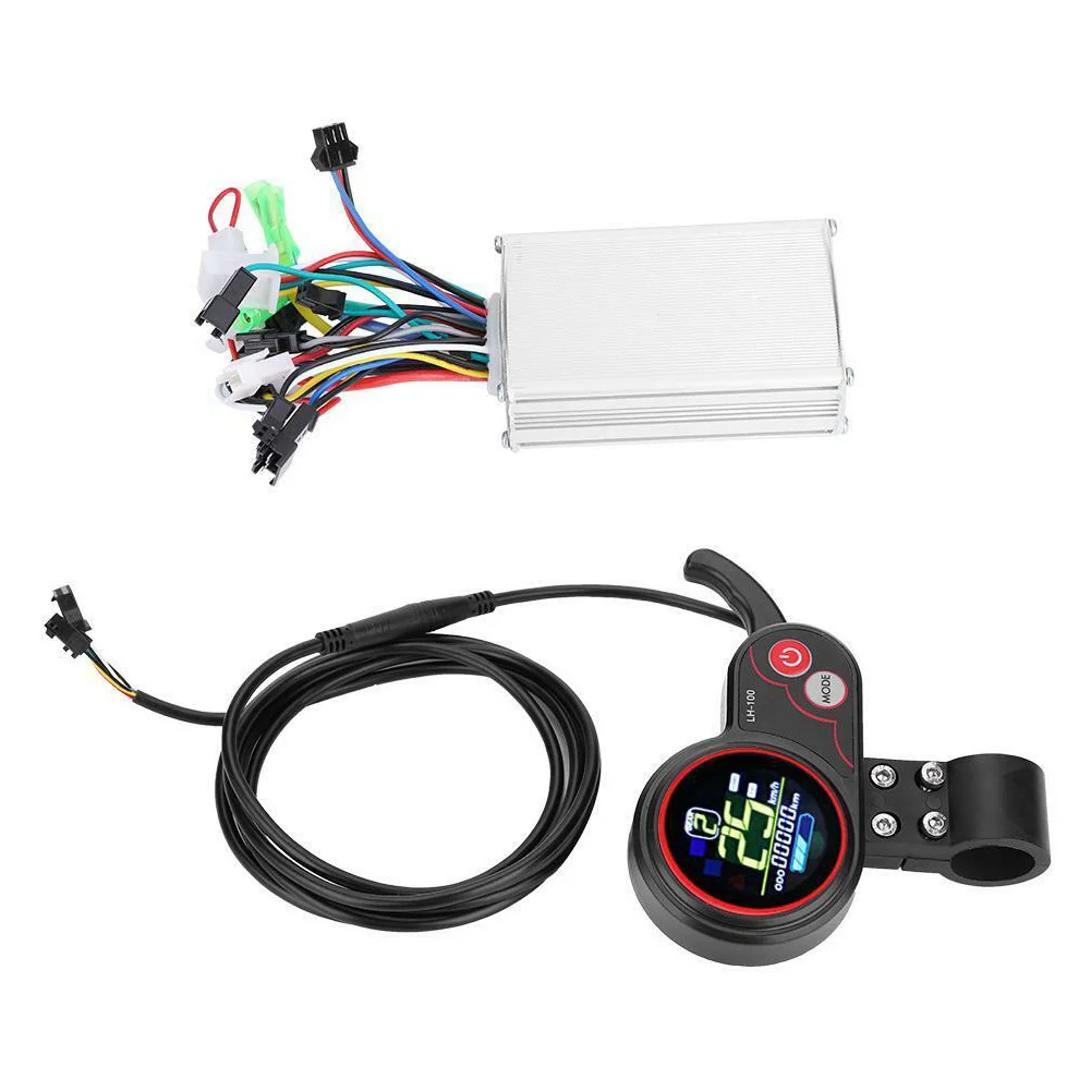 Excellent Dual Mode Durable 250W 350W 24V 36V 48V 60V Electric Bicycle Controller Universal Scooter Shift Switch Panel Control LCD Display 4