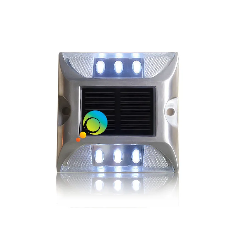 alto brilho cor branca led driveway marcador 04